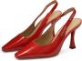 Kazar Studio Rode slingback pumps met een bekerhak Red Dames - Thumbnail 2