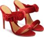 Kazar Rode teenslippers met driedimensionale decoratie Red Dames - Thumbnail 2