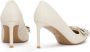 Kazar Room strass strik pumps Beige Dames - Thumbnail 3