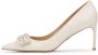 Kazar Room strass strik pumps Beige Dames - Thumbnail 5