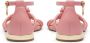 Kazar Roze sandalen met platte gouden hak Pink Dames - Thumbnail 6