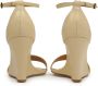 Kazar Sandalen op platforms met puntige tenen Beige Dames - Thumbnail 5