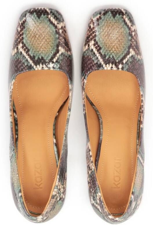 Kazar Serpentine pumps met hoge paalhak Multicolor Dames