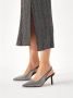 Kazar Slingback pumps versierd met zilveren kristallen Gray Dames - Thumbnail 4