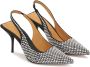 Kazar Slingback pumps versierd met zilveren kristallen Gray Dames - Thumbnail 3