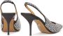 Kazar Slingback pumps versierd met zilveren kristallen Gray Dames - Thumbnail 4