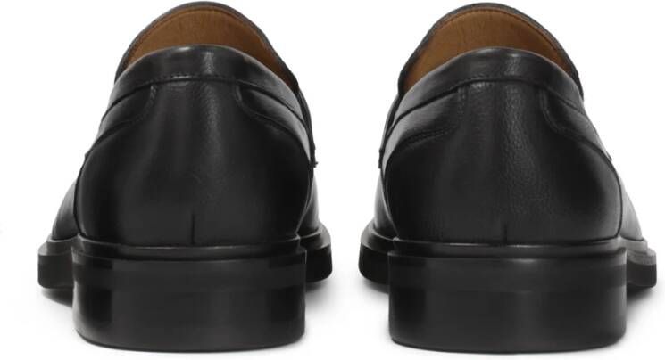 Kazar Slip-on leren loafers Black Heren