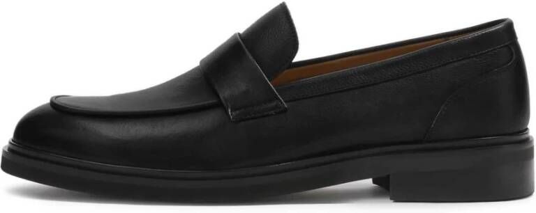 Kazar Slip-on leren loafers Black Heren