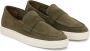 Kazar Slip-on suède sneakers in khakikleur Green Heren - Thumbnail 2