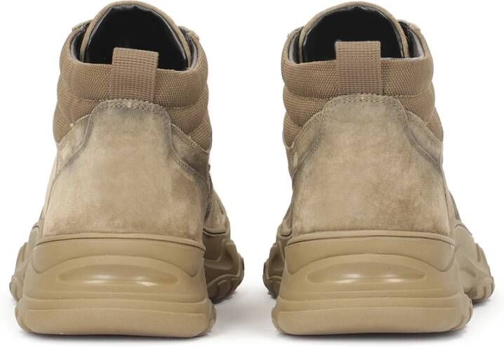 Kazar Sneakers met een hoge bovenkant op een verhoogde zool Beige Heren