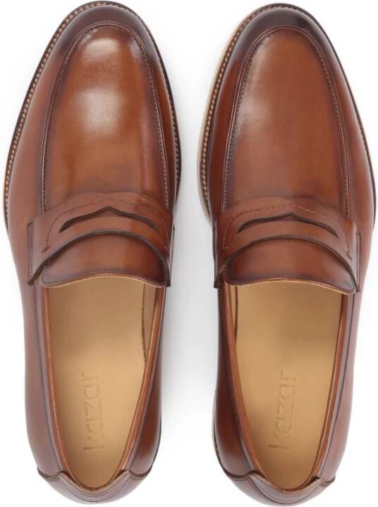 Kazar Stijlvolle Slip On Vrijetijdsschoenen Brown Heren