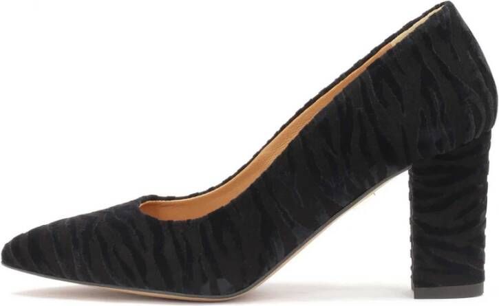 Kazar Stiletto pumps met patroon mashup Black Dames