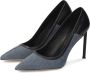 Kazar Studio Blauw-zwart gecombineerd materiaal pumps Blue Dames - Thumbnail 3