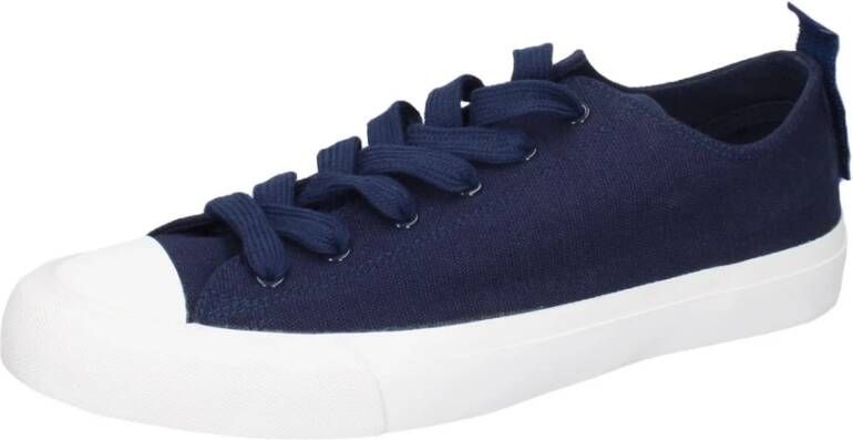 Kazar Studio Canvas Heren Sneakers Stijlvolle Schoenen Blue Heren