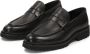 Kazar Studio Heren loafers van natuurlijk leer in zwart Black Heren - Thumbnail 3