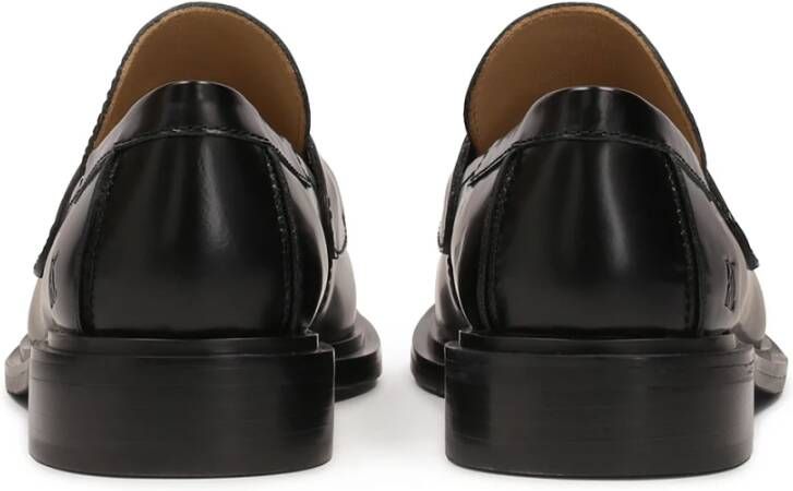 Kazar Studio Klassieke leren halfhoge schoenen in zwart Black Dames