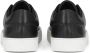 Kazar Studio Minimalistische zwarte gladleren sneakers Black Heren - Thumbnail 3