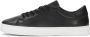 Kazar Studio Minimalistische zwarte gladleren sneakers Black Heren - Thumbnail 5