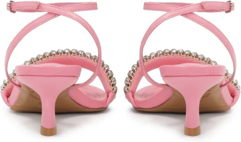 Kazar Studio Roze sandalen met sieradenversiering Pink Dames