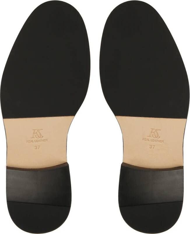 Kazar Studio Slip-on laarzen op platte zool Black Dames