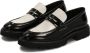 Kazar Studio Slip-on tweekleurige lakleren loafers Black Heren - Thumbnail 2