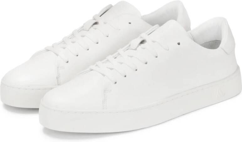 Kazar Studio Witte sneakers in smart casual stijl White Heren