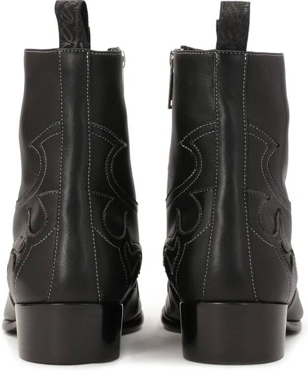 Kazar Studio Zwarte cowboy-laarzen Black Heren