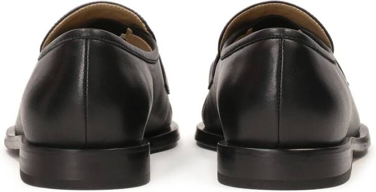 Kazar Studio Zwarte halfschoenen met een opvallende vouw aan de voorkant Black Dames