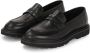 Kazar Studio Zwarte loafers op een dikkere zool Black Heren - Thumbnail 2