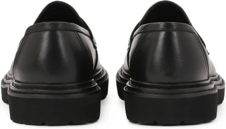 Kazar Studio Zwarte loafers op een dikkere zool Black Heren