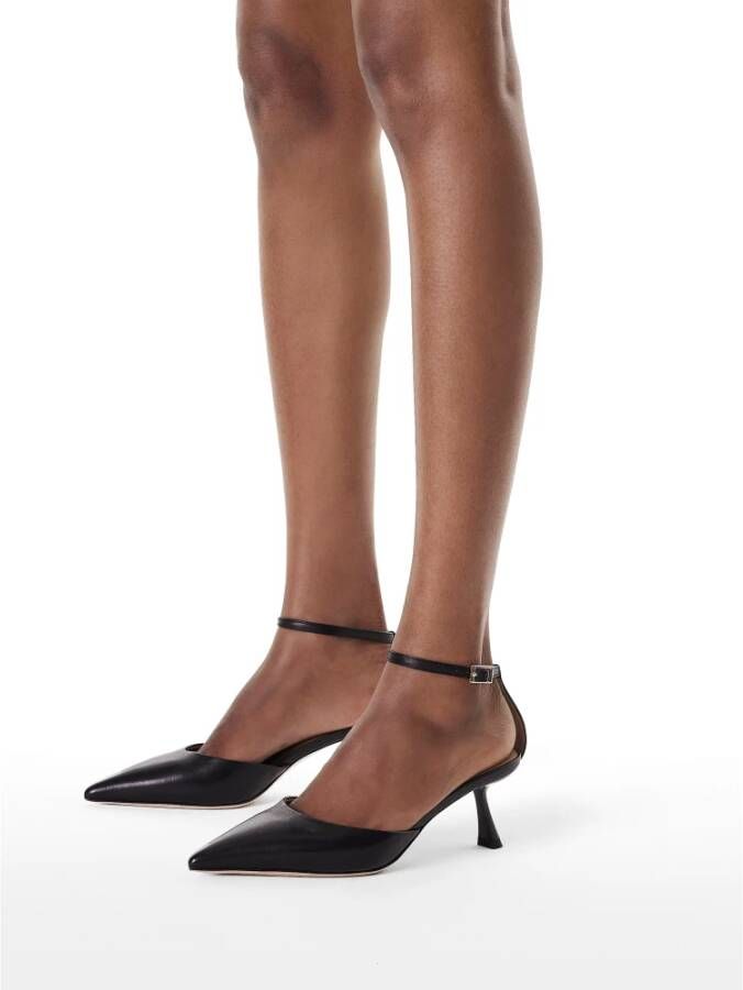 Kazar Studio Zwarte pumps met hak en uitgesneden bovendeel Black Dames