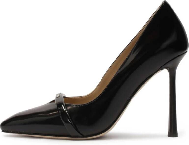 Kazar Studio Zwarte pumps met hoge hak en stiletto neus Black Dames