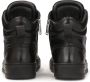 Kazar Studio Zwarte sneakers met hoge schacht en verborgen veters Black Heren - Thumbnail 3