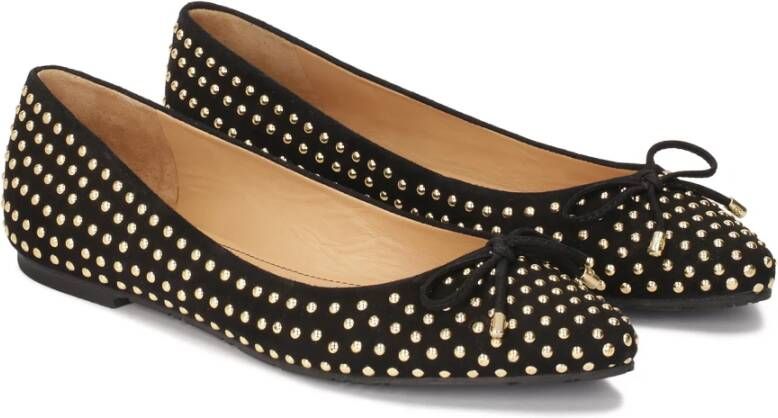 Kazar Suède ballerina's versierd met gouden strass Multicolor Dames