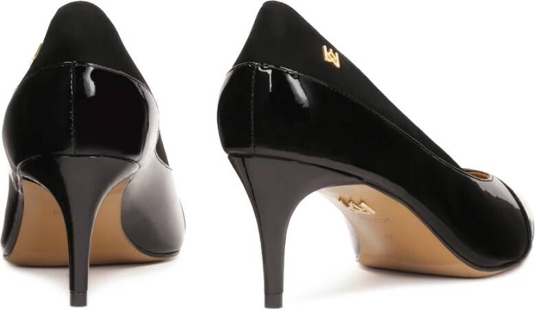 Kazar Suède en lakleren pumps Black Dames