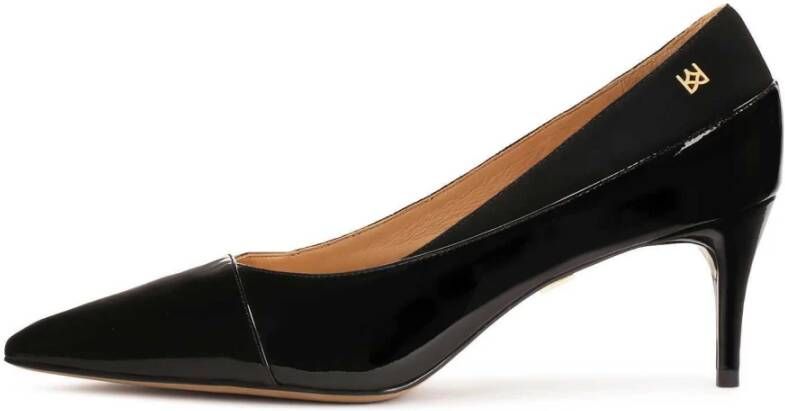 Kazar Suède en lakleren pumps Black Dames