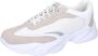 Kazar Studio Suede Heren Sneakers White Heren - Thumbnail 5