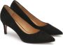 Kazar Suede minimalistische pumps Black Dames - Thumbnail 2