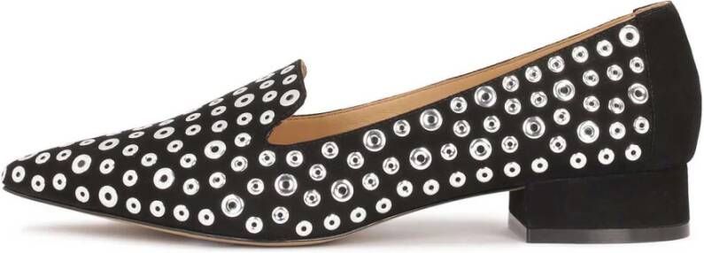 Kazar Suède platte pumps met studs Multicolor Dames