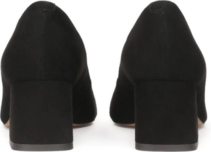 Kazar Suede zwarte minimalistische pumps Black Dames