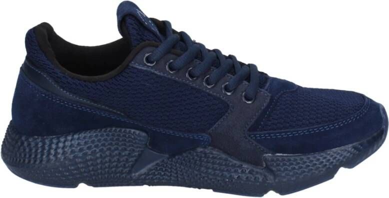 Kazar Textiel Sneakers voor Mannen Blue Heren