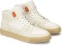 Kazar Tijdloze herensneakers met hoge schacht White Heren - Thumbnail 2