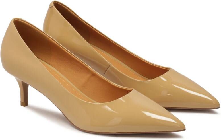 Kazar Tijdloze lakleren stiletto's Beige Dames