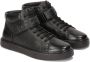 Kazar Urban graan lederen sneakers Black Heren - Thumbnail 2