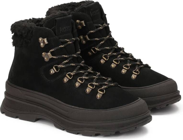 Kazar Veterschoenen in zwart suède Black Heren