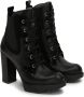 Kazar Veterschoenen met hak en plateauzool Black Dames - Thumbnail 2