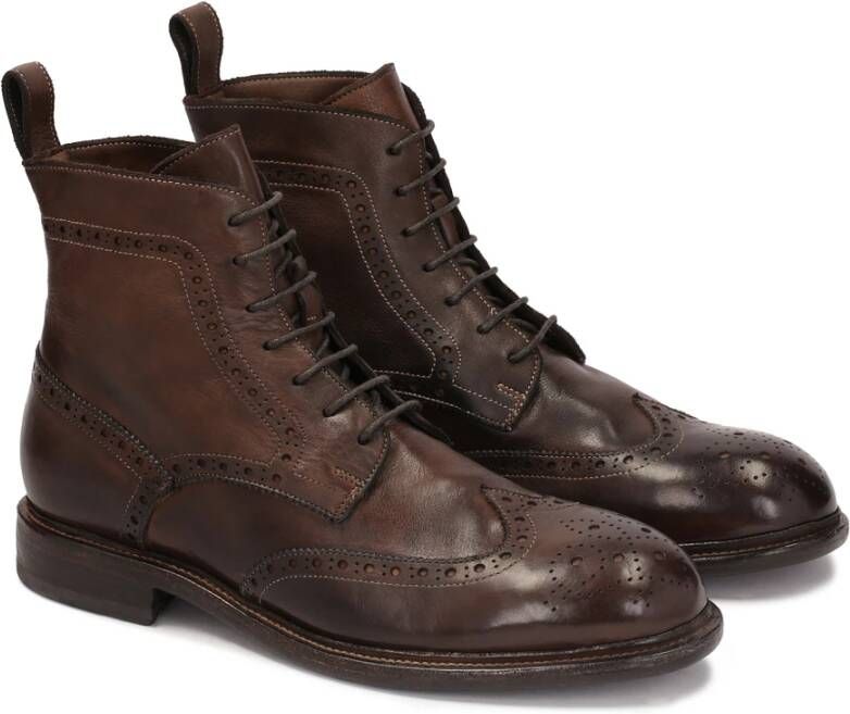 Kazar Veterschoenen met leren zool Brown Heren