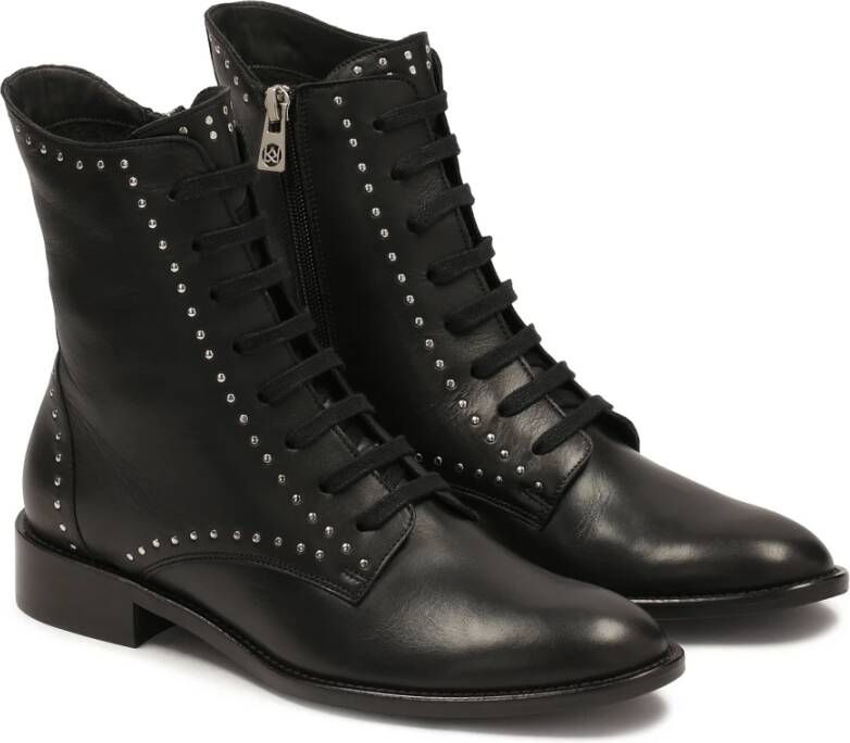 Kazar Veterschoenen versierd met studs Black Dames