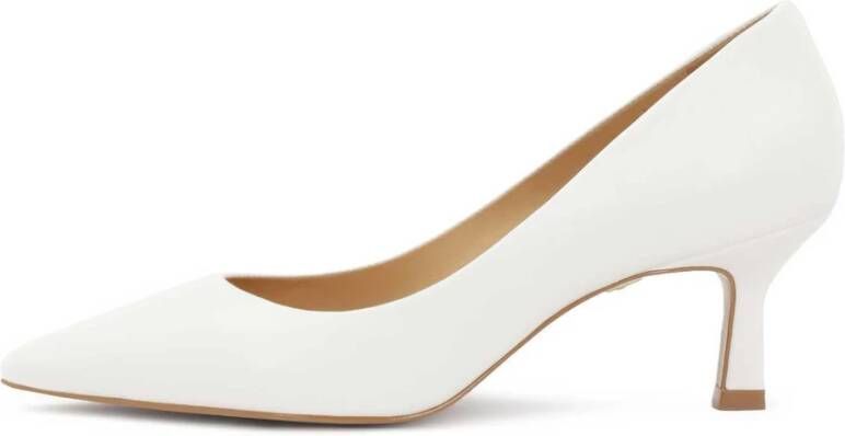 Kazar Witte lage hakken pumps uit de Trouwcollectie White Dames