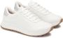 Kazar Witte leren hardloopschoenen White Dames - Thumbnail 4